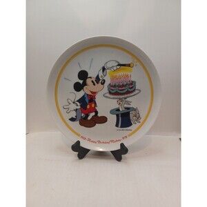 Happy Birthday Mickey 1928-1978 Limited Edition Plate  #4925/15,000 Schmid